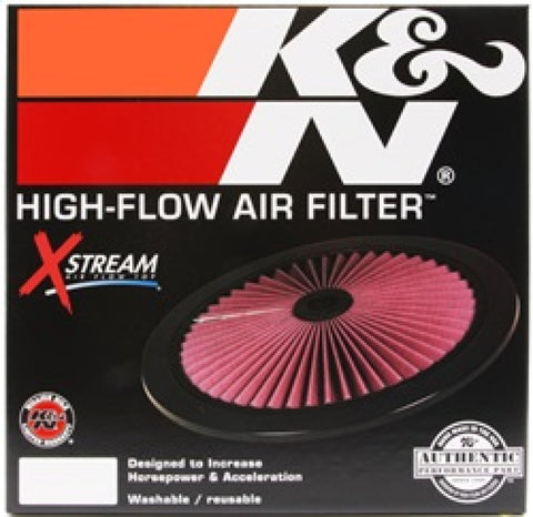 K&N X-Stream Top Filter X-Stream 14in OD - Blue - 66-1401XB