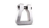 Body Armor 4x4 Mega D-Ring Machined Silver Single - 5141-M