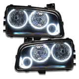 Oracle 05-10 Dodge Charger SMD HL (Non-HID) - Triple Halo - White - 8197-001