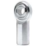 QA1 G Series 2-Pc Rod End - Female/Right Hand - 14mm Bore x M14x2.0 - Stainless Steel w/PTFE - MGFR14T
