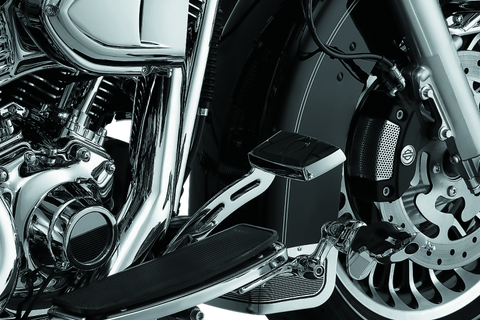 Kuryakyn Extended Brake Pedal Girder 08-13 Touring Chrome - 1071