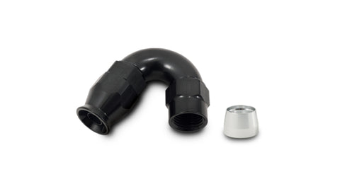Vibrant -8AN 150 Degree Hose End Fitting for PTFE Lined Hose - 28508