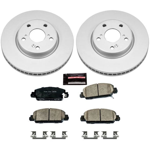 Power Stop 13-17 Honda Accord Front Z17 Evolution Geomet Coated Brake Kit - CRK6777