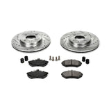 Power Stop 95-02 Volkswagen Cabrio Front Z23 Evolution Sport Brake Kit - K374