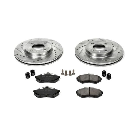 Power Stop 95-02 Volkswagen Cabrio Front Z23 Evolution Sport Brake Kit - K374