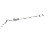 MagnaFlow Sys C/B 11-15 Ford Super Duty F250 6.2L EC CC, SS 3.5in Single Rear Pass Side Ext 5in Tip - 19174