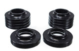 Energy Suspension Jeep Spring Isolators - Black - 2.6102G