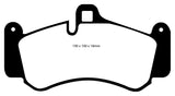 EBC 01-03 Porsche 911 (996) (Cast Iron Rotor only) 3.6 Twin Turbo GT2 Redstuff Front Brake Pads - DP31516C