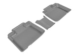 3D MAXpider 2015-2020 Ford Edge Kagu 2nd Row Floormats - Gray - L1FR09321501