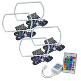 Oracle Chevy Silverado 07-13 Halo Kit Square Style - ColorSHIFT w/ Simple Controller - 2358-504