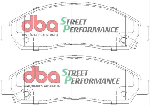 DBA 04-08 Chevrolet Colorado SP Performance Front Brake Pads - DB1468SP