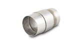 Vibrant Slip Joint Adapter for 2.125in OD Tubing Fully Welded (2 Piece Assembly) - 13287