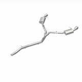MagnaFlow 18-19 Audi A5 Dual Exit Polished Stainless CatBack Exhaust - 3in Main Piping Diameter - 19390