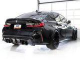 AWE Tuning Track Edition Cat-Back Exhaust for BMW G8X M3/M4 - Diamond Black Tips - 3020-42482