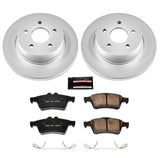 Power Stop 12-18 Ford Focus Rear Z17 Evolution Geomet Coated Brake Kit - CRK5975