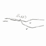 MagnaFlow 11 Ford F-150 3.7L/5.0L/6.2L SS Catback Exhaust Dual Split Rear Exit w/ 3.5in SS Tips - 15460
