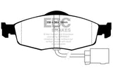EBC 16-17 Smart Fortwo Ultimax Front Brake Pads - UD1955