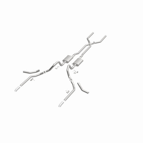MagnaFlow 65-68 Chevy Impala All V8 Multiple Exit Options Crossmember-Back Perf Exhaust - 15165