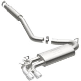 MagnaFlow CB SS 2.5/3in Dual Straight DS Rear Ext 3in Tip 12-15 BMW 328i /428i 2.0L Coupe Sedan - 19195