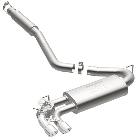 MagnaFlow CB SS 2.5/3in Dual Straight DS Rear Ext 3in Tip 12-15 BMW 328i /428i 2.0L Coupe Sedan - 19195