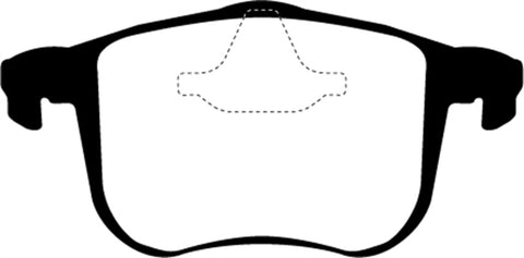 EBC 06-11 Saab 9-3 2.0 Turbo (Aero) Greenstuff Front Brake Pads - DP21416