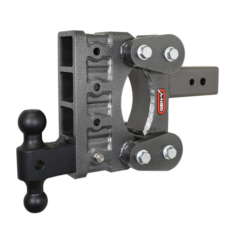 Gen-Y The Boss Torsion-Flex 3in Shank 6in Drop 2.4K TW 21K Hitch w/GH-061 Dual-Ball - GH-1814