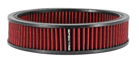 Spectre Round Air Filter 9in. x 2in. - Red - HPR2606