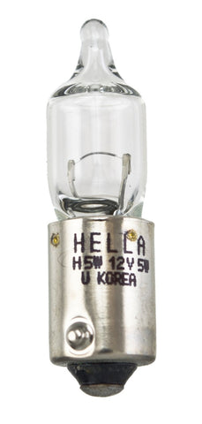 Hella Bulb H5W 12V 5W Ba9S T275 - H5W