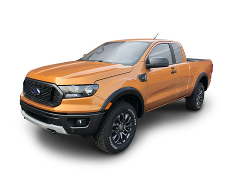 Bushwacker 2019 Ford Ranger Extended Cab / Crew Cab Pickup OE Style Fender Flares 4pc - Black - 20955-02