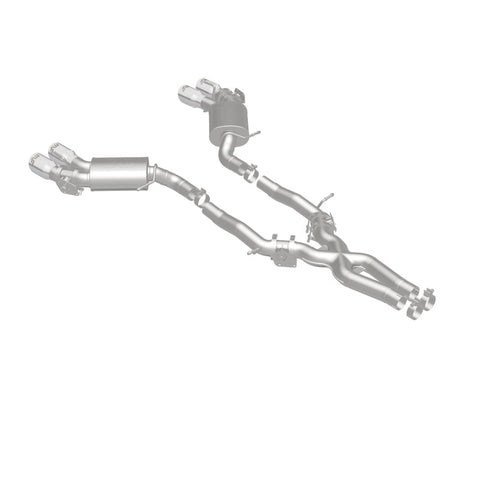 MagnaFlow 2016 Chevy Camaro 6.2L V8 Competition Cat Back w/ Quad Polished Tips - 19265