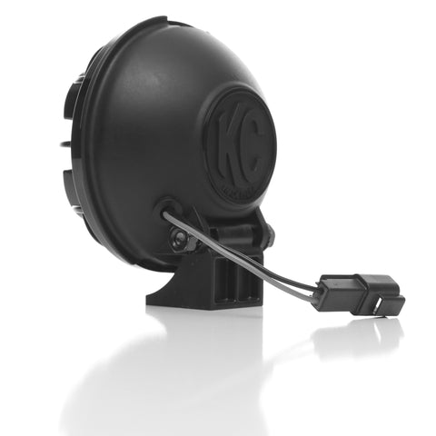 KC HiLiTES Apollo Pro 5in. Halogen Light 55w Spot Beam (Single) - Black - 1450
