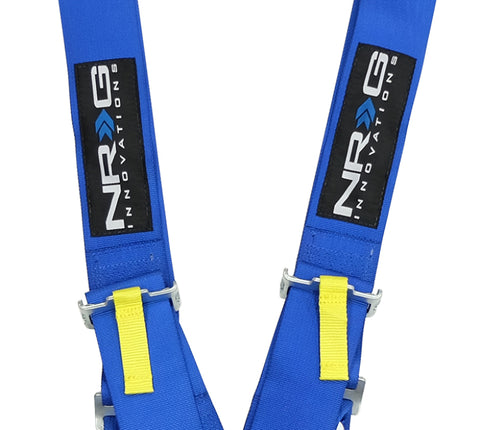 NRG SFI 16.1 5PT 3in. Seat Belt Harness / Cam Lock - Blue - SBH-RS5PCBL
