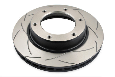 DBA 90-92 Toyota Land Cruiser Front Street Series Slotted Brake Rotor - DBA782S