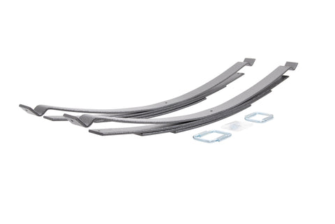 Hellwig Late Model Dodge/Ford/GM LP- To 3500lb Level LC 4 Leaf Stack Helper Spring w/o Mounting Kit - 3527