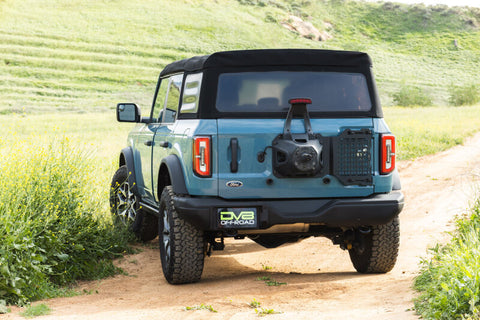 DV8 Offroad 2021-2025 Ford Bronco Tailgate Reinforcement Molle Panel - TCBR-04