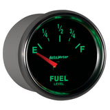 Autometer GS 52mm 0-90 ohms Short Sweep Electronic Fuel Level GM Gauge - 3813