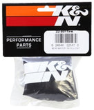 K&N PreCharger Air Filter Wrap Black Universal 4in. Height 4in. Inside Diameter - 22-8011PK