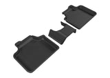 3D MAXpider 2017-2019 Mini Countryman Kagu 2nd Row Floormats - Black - L1MN01821509