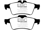 EBC 08-10 Chevrolet Cobalt 2.0 Turbo (SS) Greenstuff Rear Brake Pads - DP21749