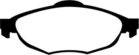 EBC 01-06 Chrysler Sebring Sedan 2.4 Greenstuff Front Brake Pads - DP21611