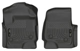 Husky Liners 17 Ford F-250 Super Duty SuperCab WeatherBeater Black Floor Liners - 13321