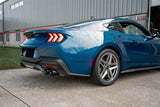 Corsa 2024-2025 Ford Mustang V8 5.0L 3in Axle-Back Exhaust System w/ Twin 4in Black Straight Tips - 21262BLK