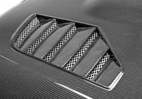 Seibon 07-10 BMW M3 Series 2Dr (E92) CT-Style Carbon Fiber hood - HD0708BMWE92M3-CT