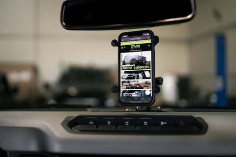 DV8 Offroad 21-23 Ford Bronco Digital Device Dash Mount - DMBR-01