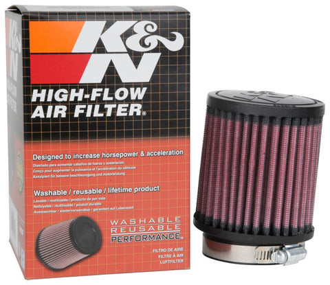 K&N Universal Rubber Filter 2.5 inch 5 Degree FLG 3.5 inch OD 4 inch Height - RB-0700