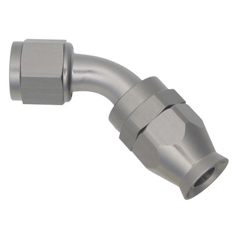 DeatschWerks 10AN Female Swivel 45-Degree Hose End PTFE (Incl. 1 Olive Insert) - 6-02-0859