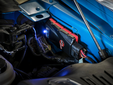 aFe Scorcher Blue Power Module w/Monitor 17-20 GM Diesel Trucks V8-6.6L (td) 5LP - 77-84010-AGD