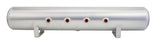 Air Lift 5 Gal Alum Air Tank - (4) 3/8in Face Ports & 1/4in Drain Port - 36in L X 6in D - 11956