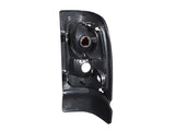 ANZO 1994-2001 Dodge Ram Taillights Black - 211048