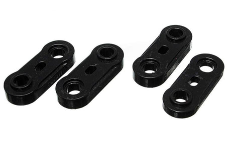Energy Suspension Subaru Forester/Legacy/Outback/WRX Black Trans X-Member Bushing Set - 19.1103G